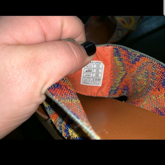 Rocket dog Aztec wedge slides sz8.5 - Picture 6 of 7